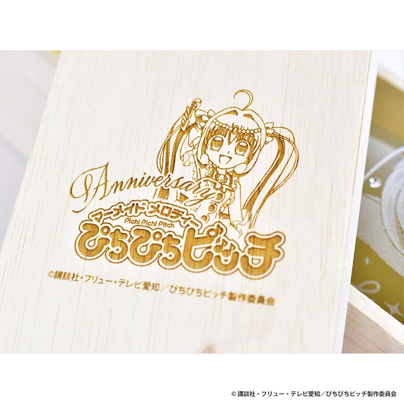 TVアニメ『マーメイドメロディー ぴちぴちピッチ』るちあを描いた彫刻